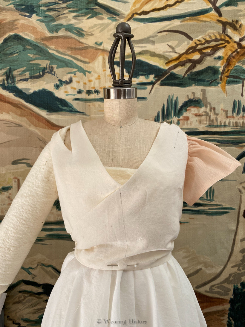 E-Pattern- Circa 1916 Ladies Evening Waists- Size 42" Bust