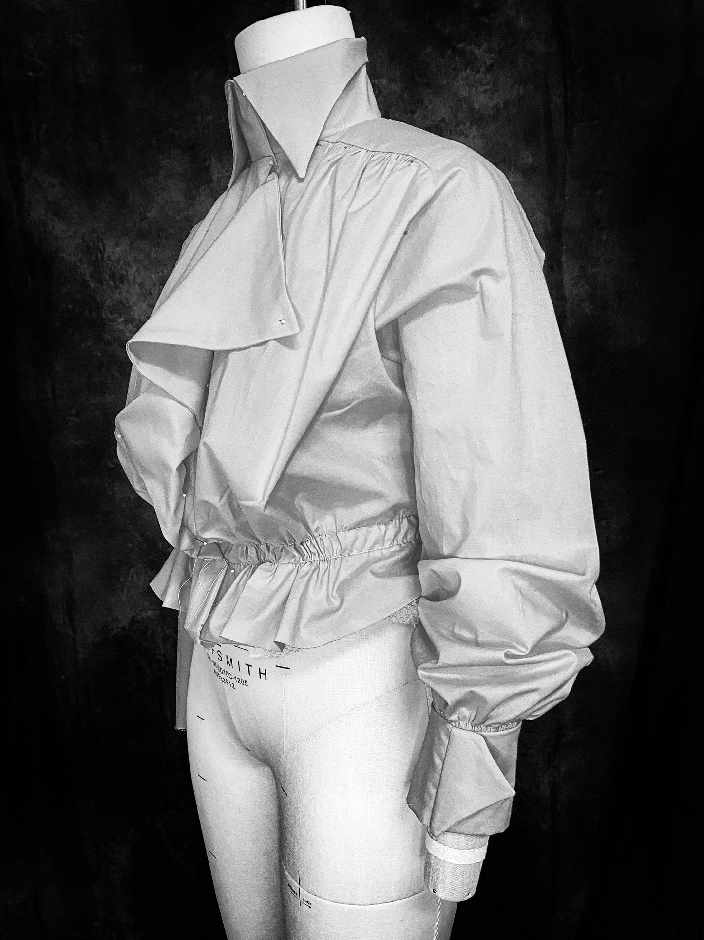 E-PATTERN- Circa 1916 Tailored Waist with Two Backs- Size 40" Bust PDF