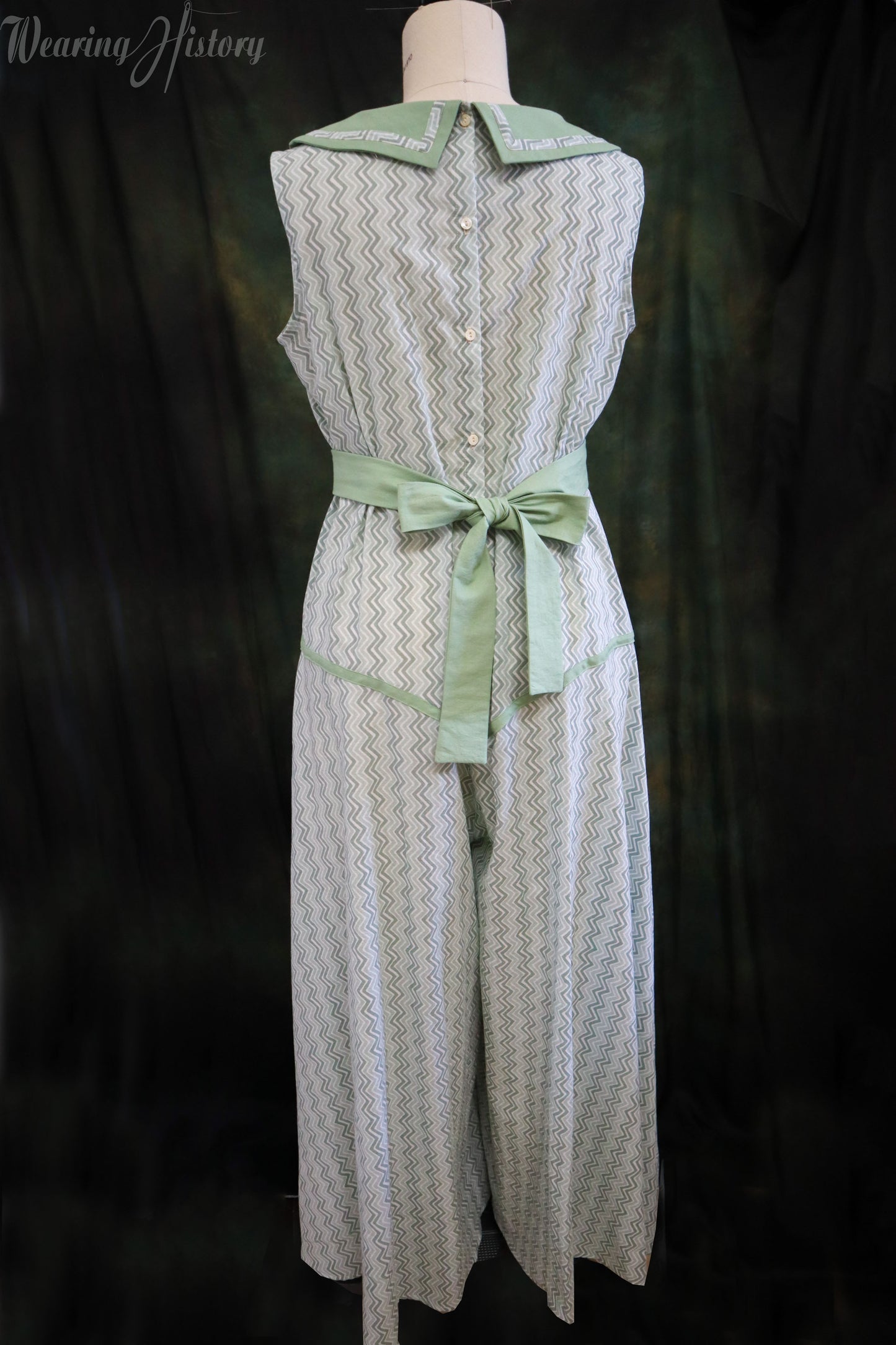 PRINTED PATTERN- Lounging at the Lido- 1930s Beach or Lounging Pajamas and Eton Jacket- 30"-46" Bust