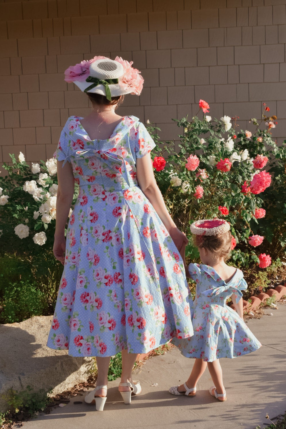 E-Pattern- 1950s "Suzy" Gored Dress Pattern- Sizes 30-42" Bust
