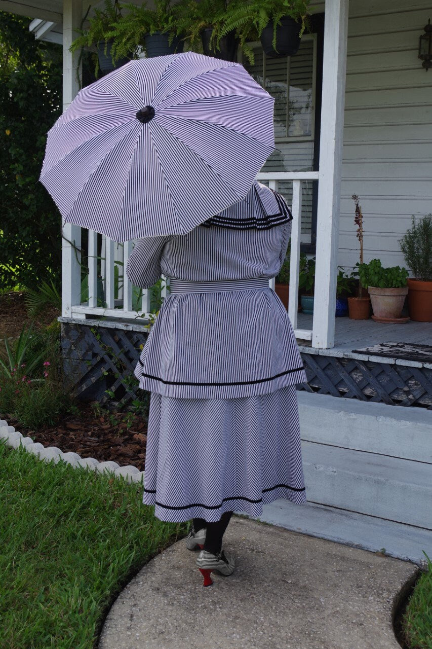 E-Pattern- 1910s Suit- Circa 1916- Jacket & Skirt- Bust 34"-46", Waist 24"-36"