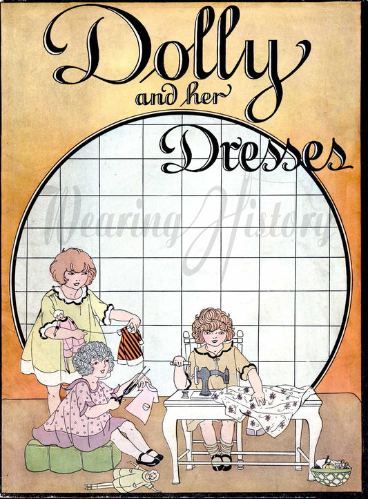 E-BOOK 1920s Dolly and Her Dresses Sewing Booklet- How to Sew a Doll and Clothes- Flapper 1920s 20s Craft Pattern
