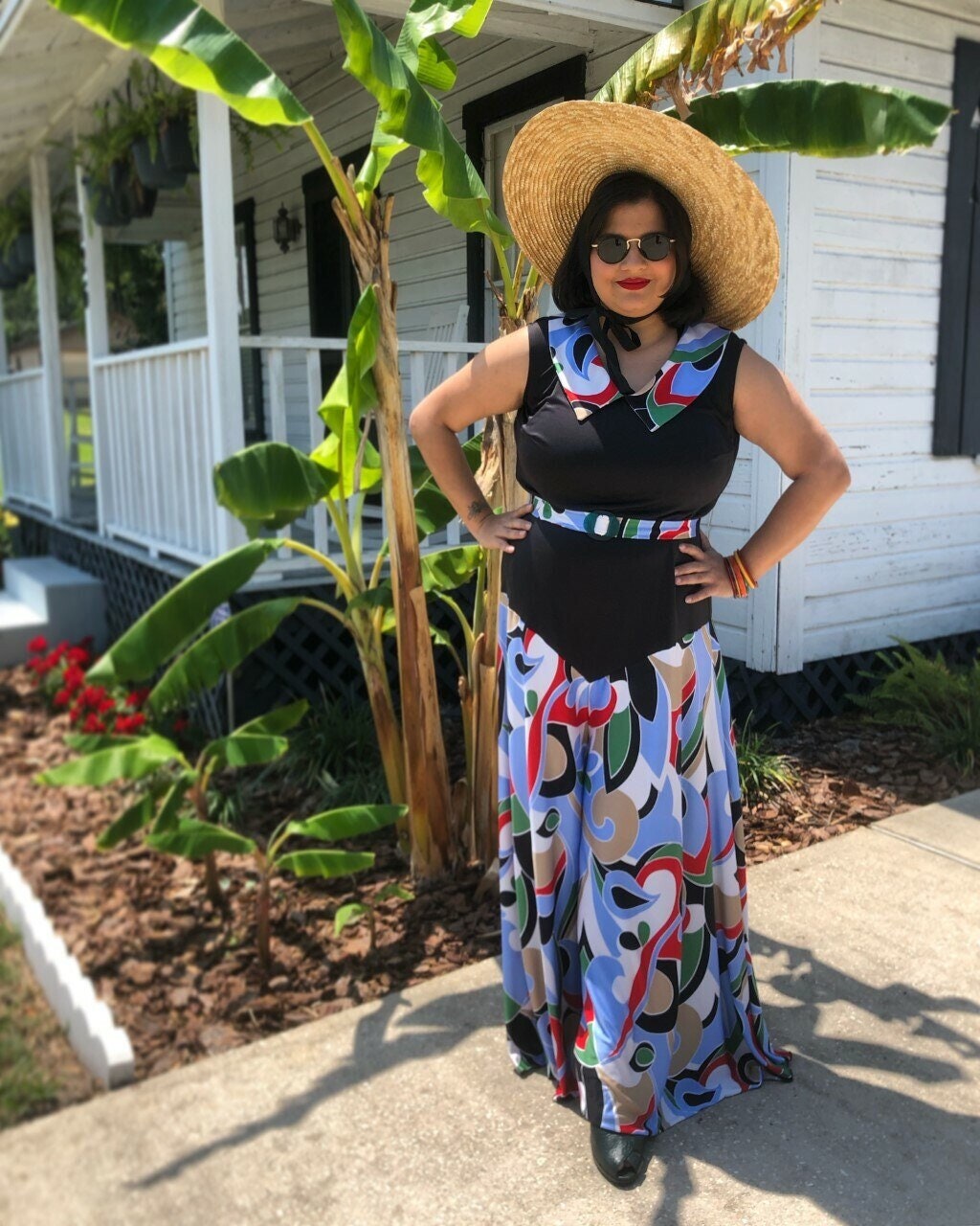 PRINTED PATTERN- Lounging at the Lido- 1930s Beach or Lounging Pajamas and Eton Jacket- 30"-46" Bust