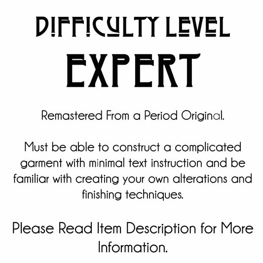 PRINTED PATTERN- Marguerite Blouse 1910s Era Blouse- Bust 36"