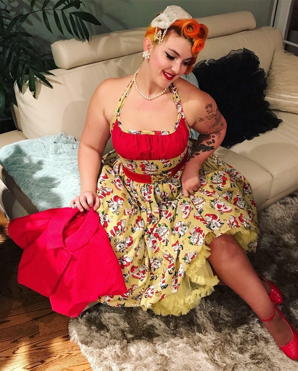 PRINTED PATTERN- Early 1950s Halter Dress & Bolero Pattern- Size 36" Bust- Wearing History