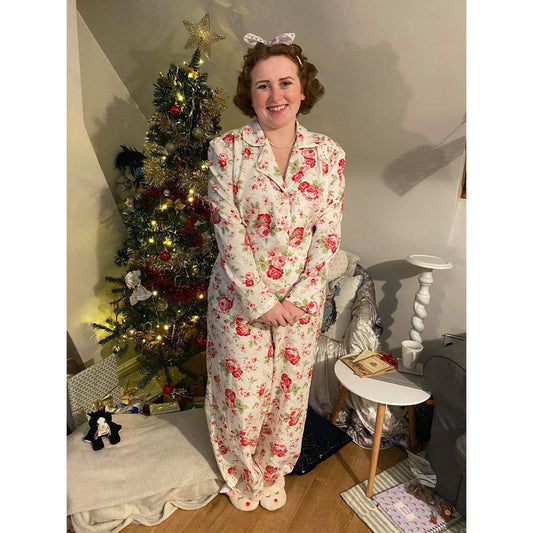 PRINTED PATTERN- 1940s "Jean" Pajama Pattern- Sizes 30-42" Bust