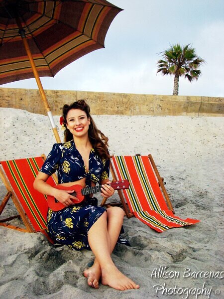 PRINTED PATTERN- Sunkissed Sweetheart- 1940s Summertime Separates Pattern- 30"-40" Bust