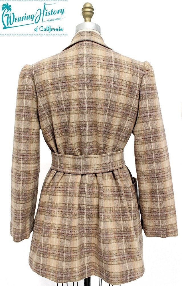PRINTED PATTERN- Veronica- 1940's Coat Pattern- 30"-42" Bust
