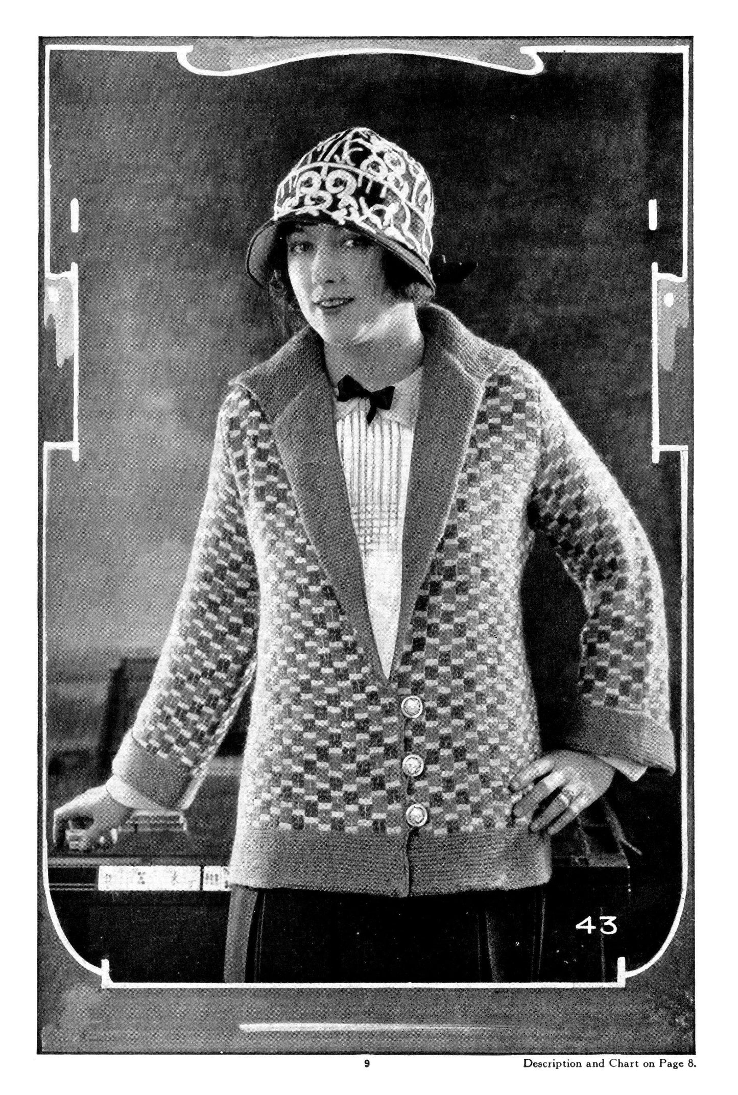 E-BOOK 1924 1920s Novelty Sweater Knitting Book- Monarch Yarns- Knitting Crochet- Ladies Sweaters & Wraps- 20s