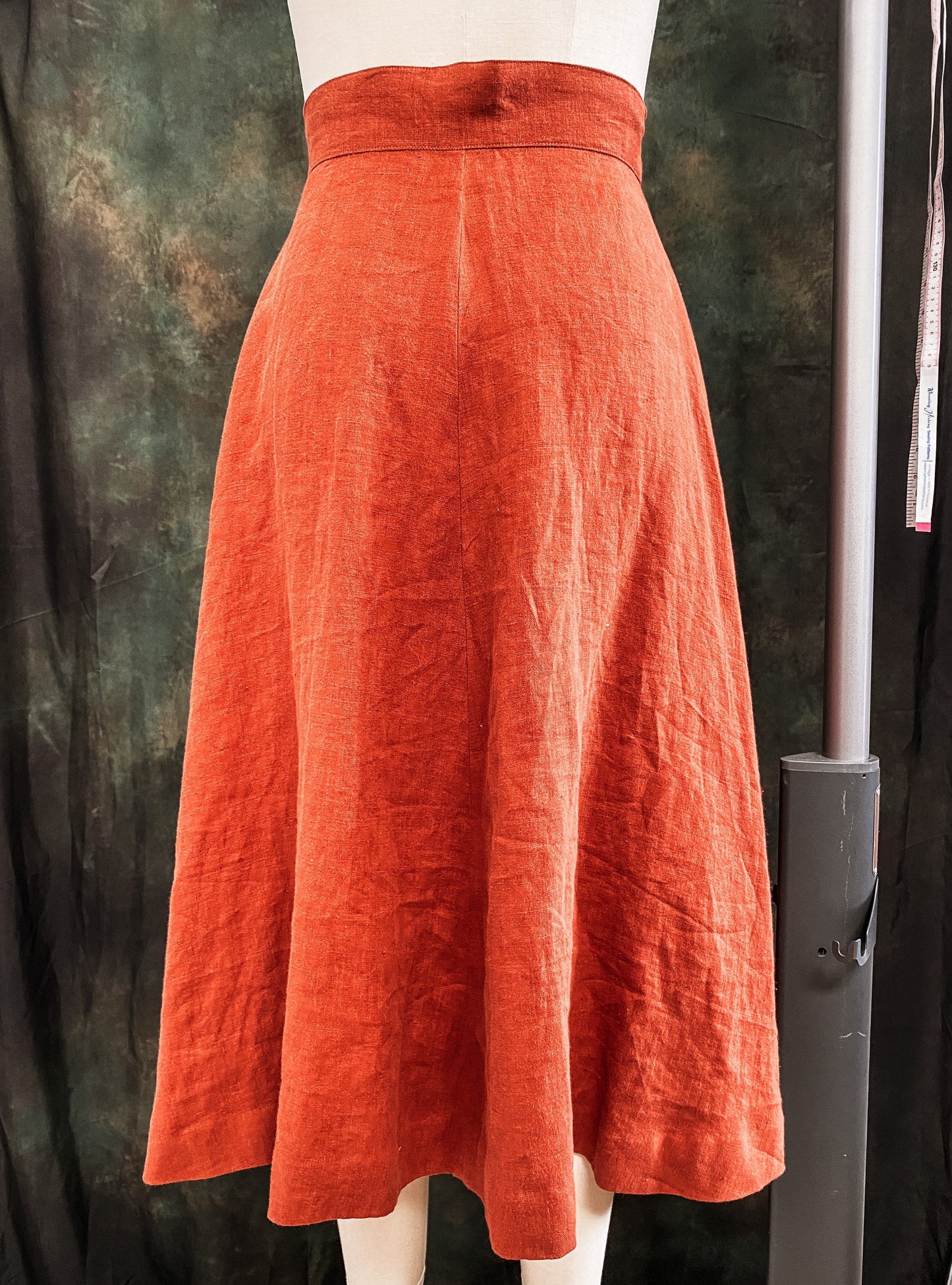 E-Pattern- 1950s "Leslie" Skirt Pattern- in Misses or Extended Size- Waist 26"-48"