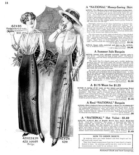 E-Book- National Cloak and Suit Company 1913 Summer Catalog PDF