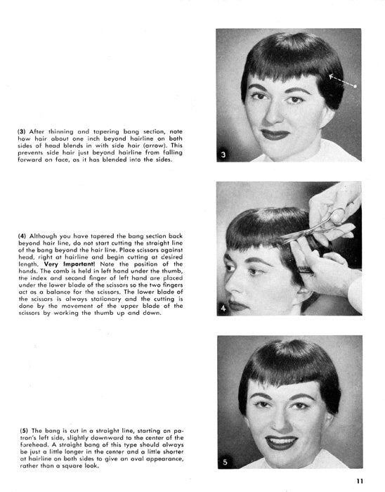 1950's E-Book- Hair Cutting- The Basis of Artistic & Practical Hair Design- 1955