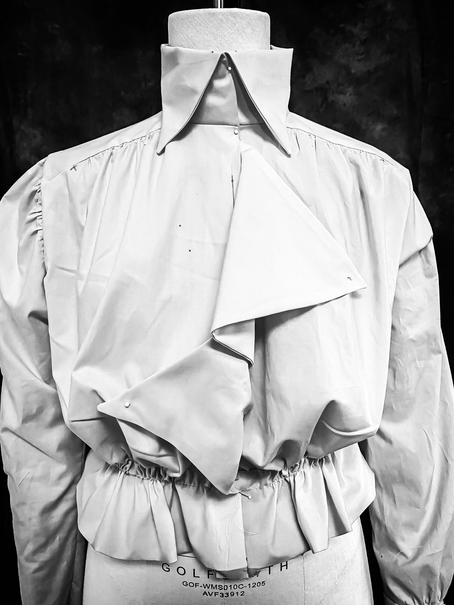 PRINTED PATTERN- Circa 1916 Tailored Waist with Two Backs- Size 40" Bust