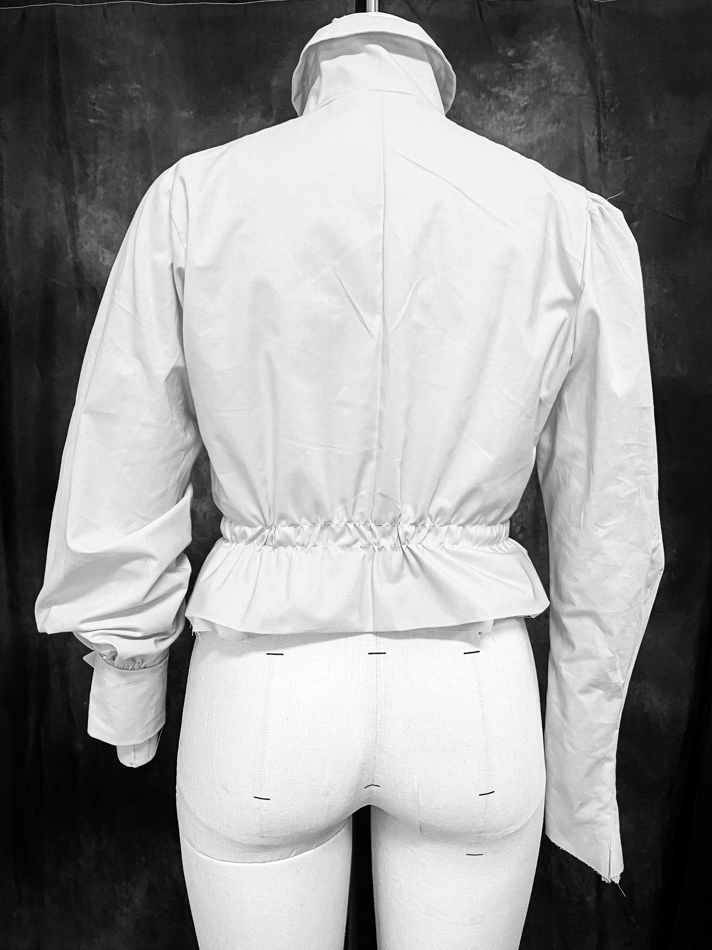 PRINTED PATTERN- Circa 1916 Tailored Waist with Two Backs- Size 40" Bust