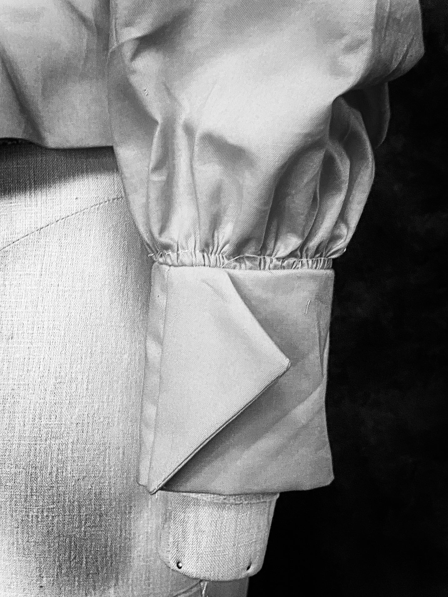 PRINTED PATTERN- Circa 1916 Tailored Waist with Two Backs- Size 40" Bust