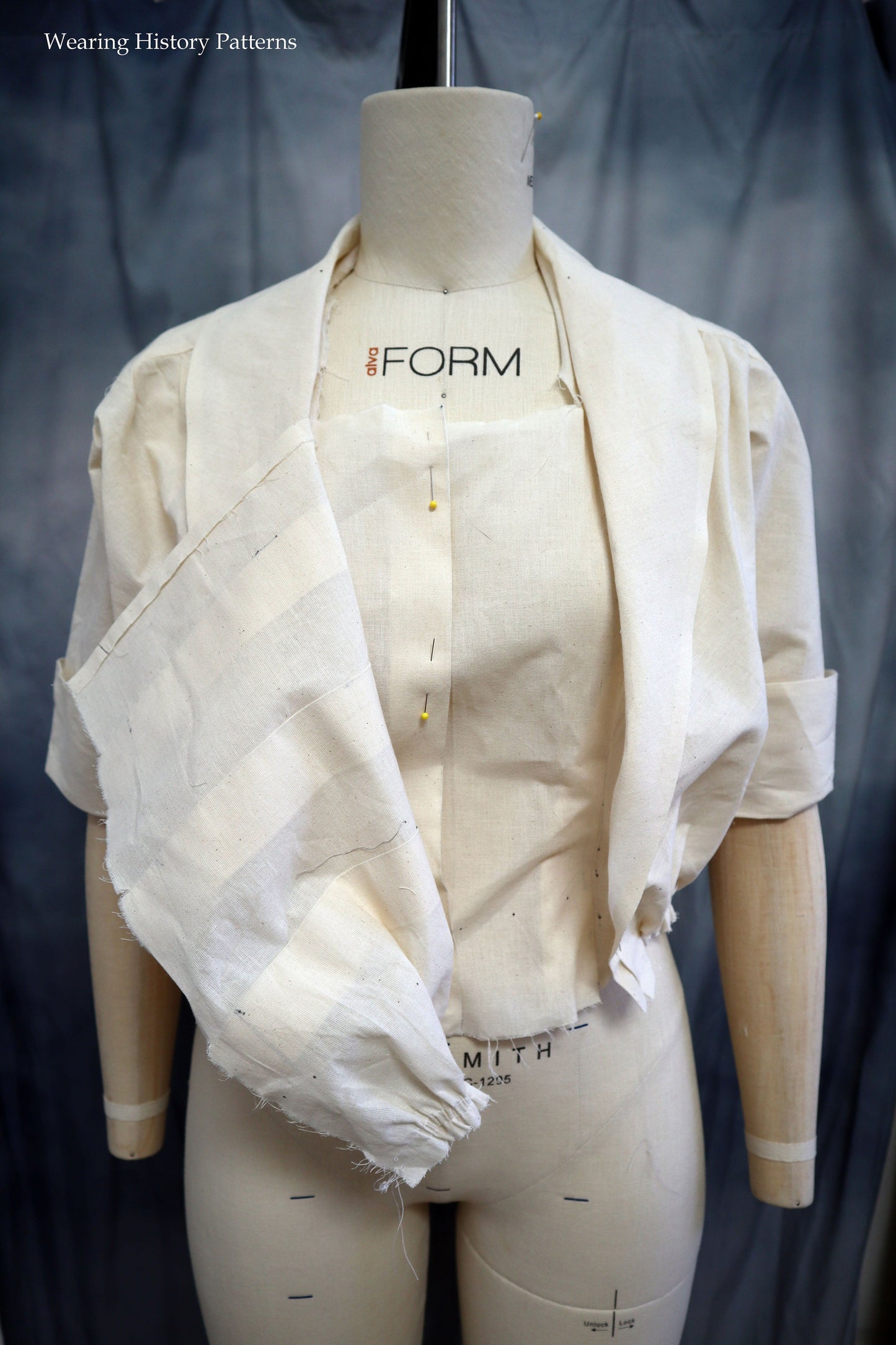 PRINTED PATTERN- Marigold- Circa 1921 Dress with Tucks- Bust 40