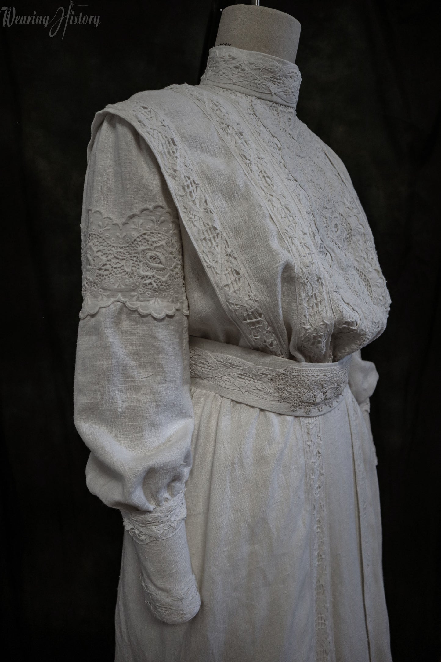 E-Pattern- Circa 1910 "Eliza" Dress- Bust 36" Waist 26"