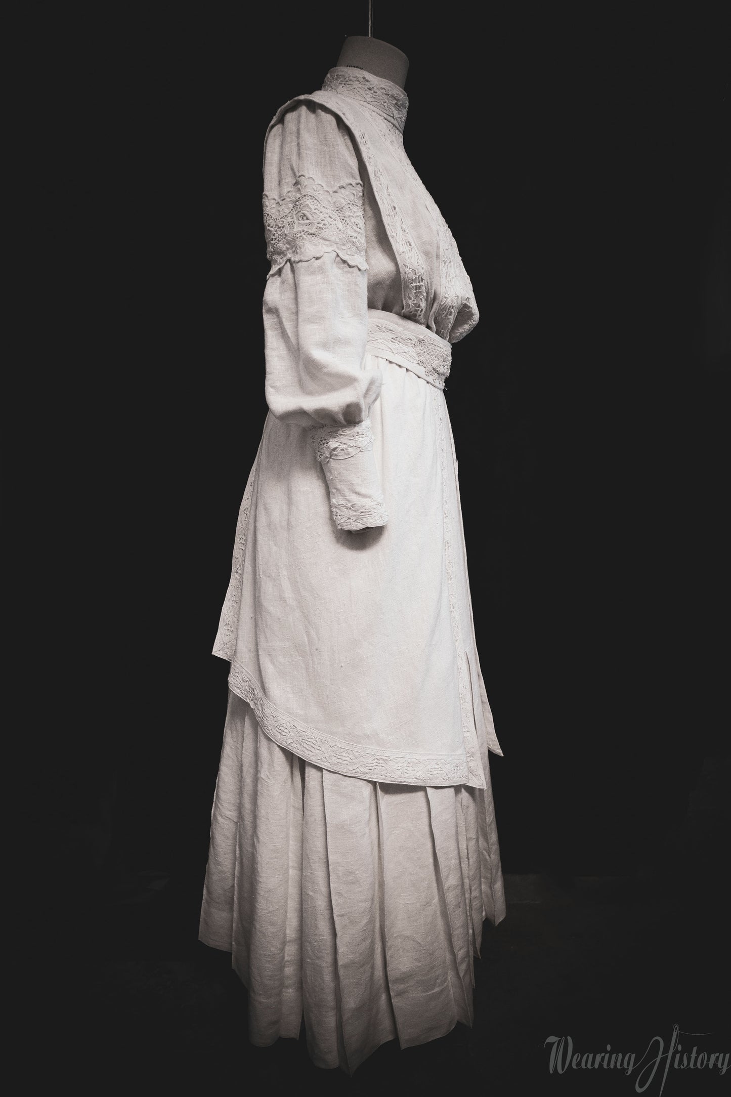 E-Pattern- Circa 1910 "Eliza" Dress- Bust 36" Waist 26"