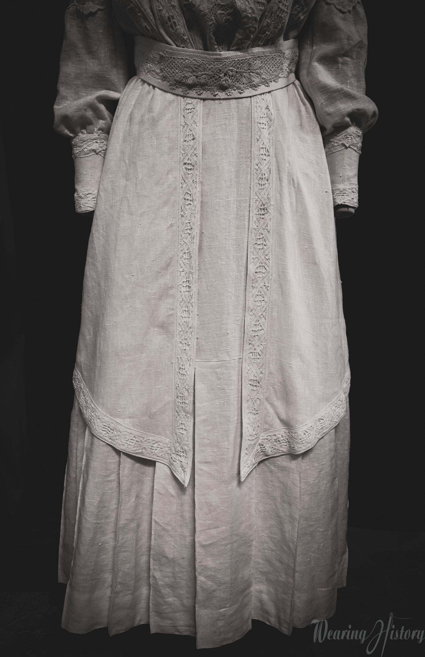 E-Pattern- Circa 1910 "Eliza" Dress- Bust 36" Waist 26"