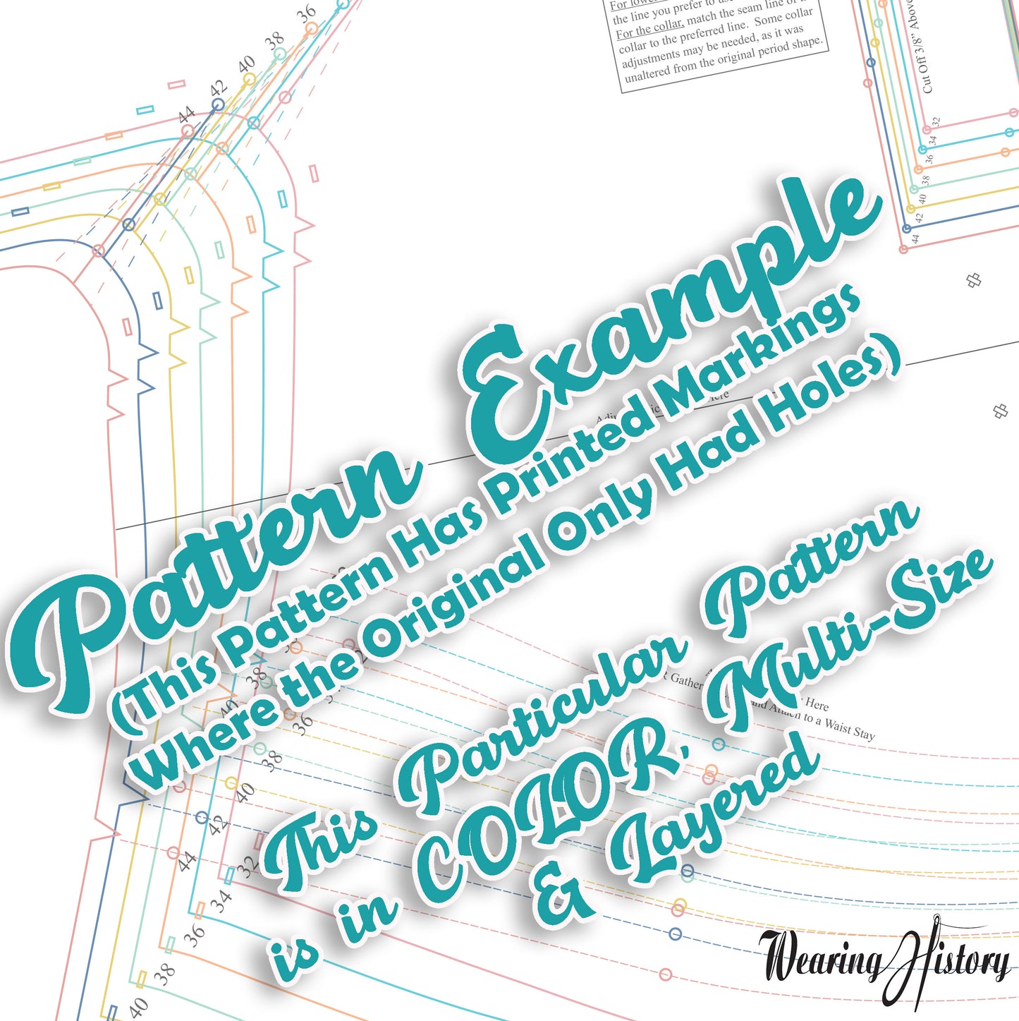 E-Pattern- Circa 1911 Ladies' Blouse to Be Worn Over a Guimpe- Size 32-44" Bust