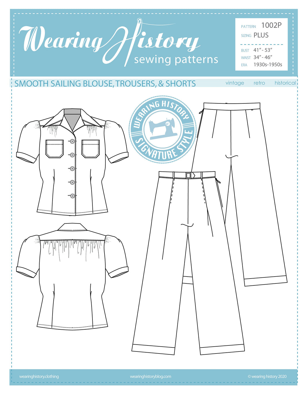 Sewing E-Pattern Downloads – Wearing History