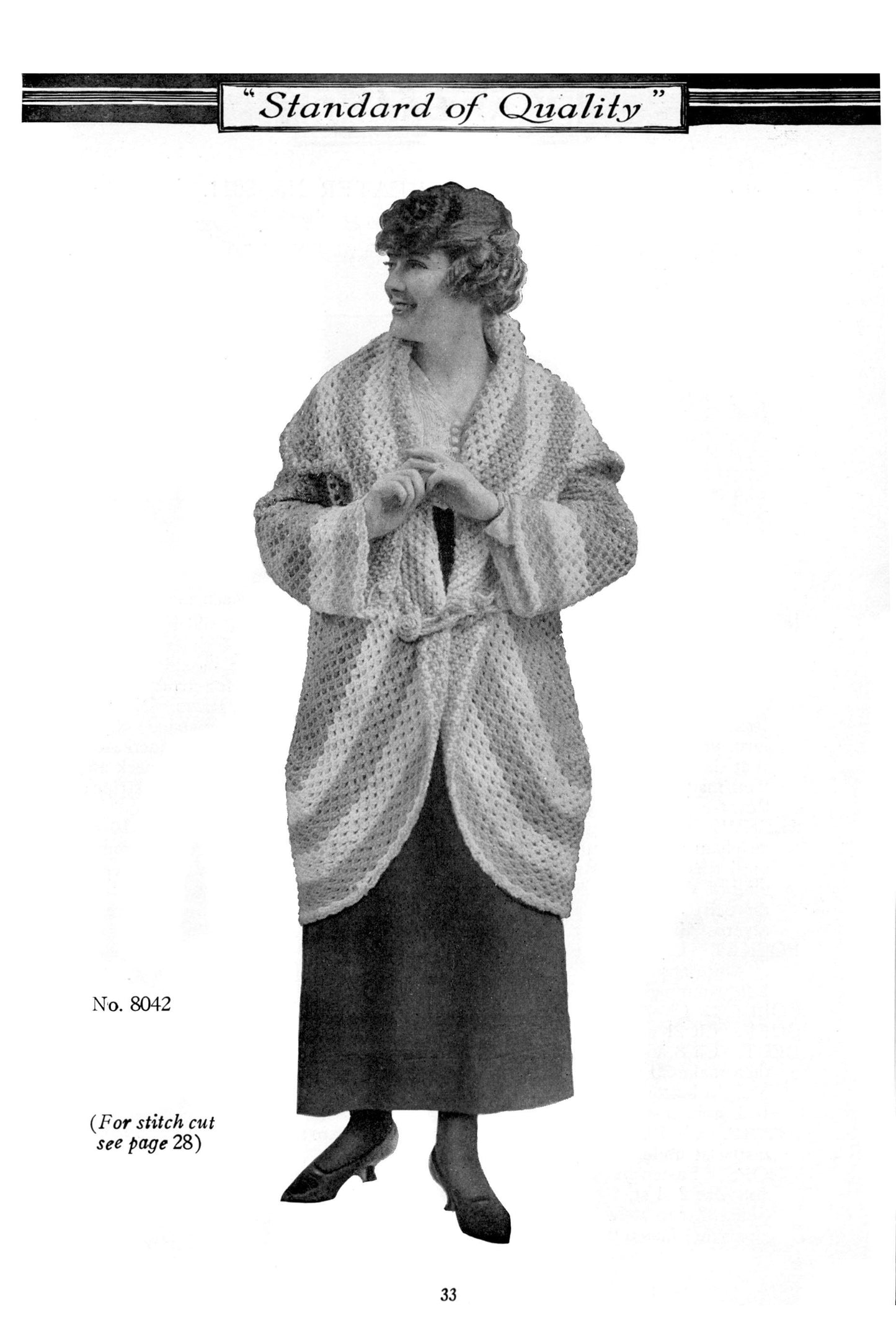 E-BOOK 1917 Reproduction Bear Brand Book of YarnCraft- Knitting Crochet