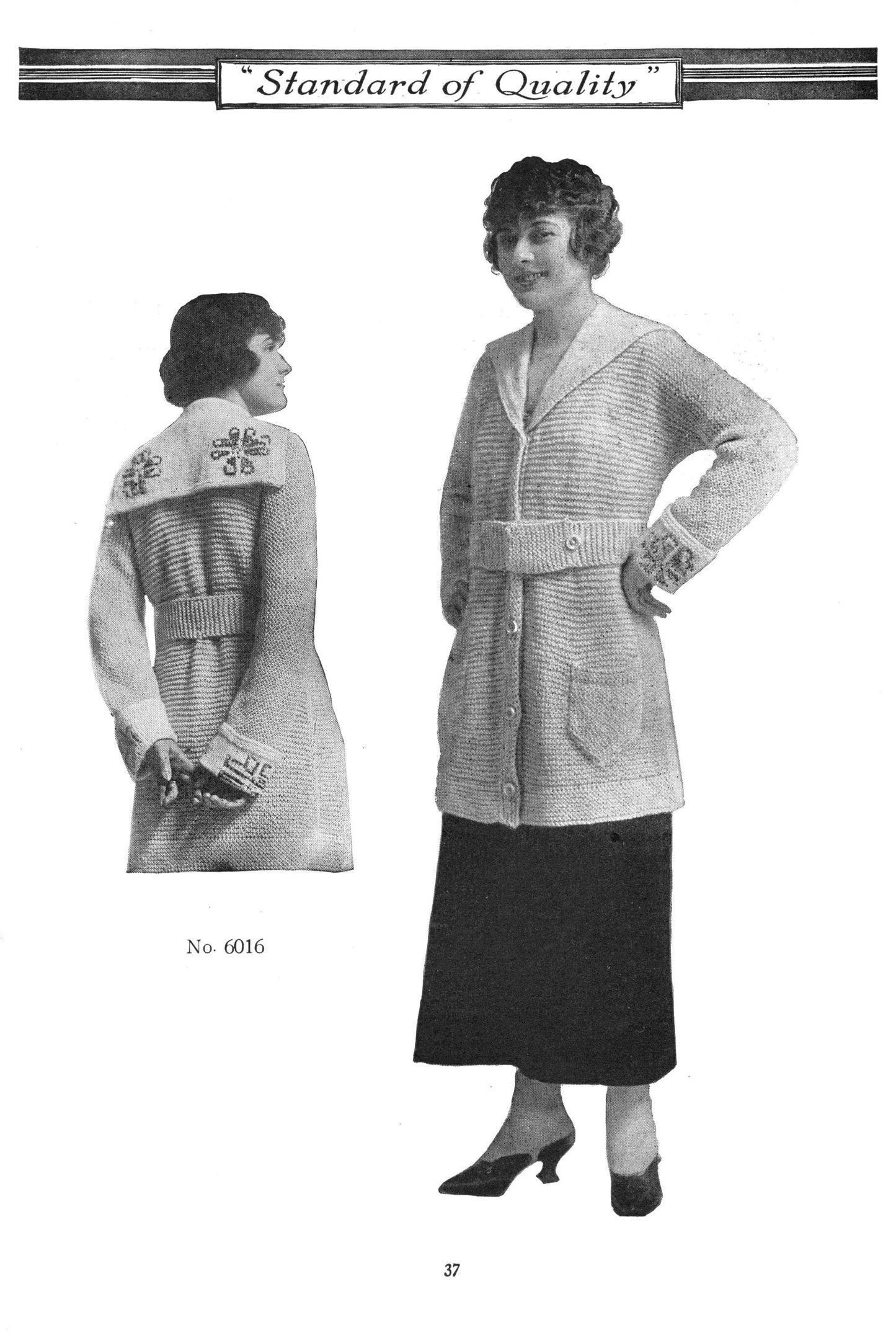 E-BOOK 1917 Reproduction Bear Brand Book of YarnCraft- Knitting Crochet