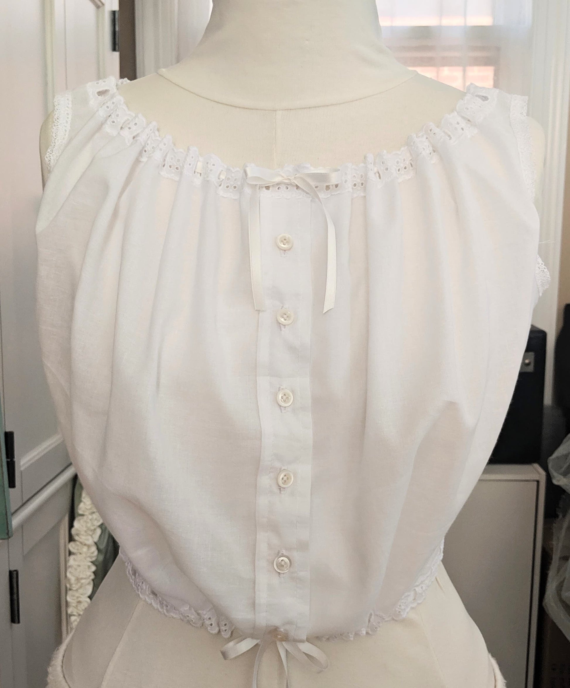 Antique Victorian Edwardian Corset Cover Camisole 