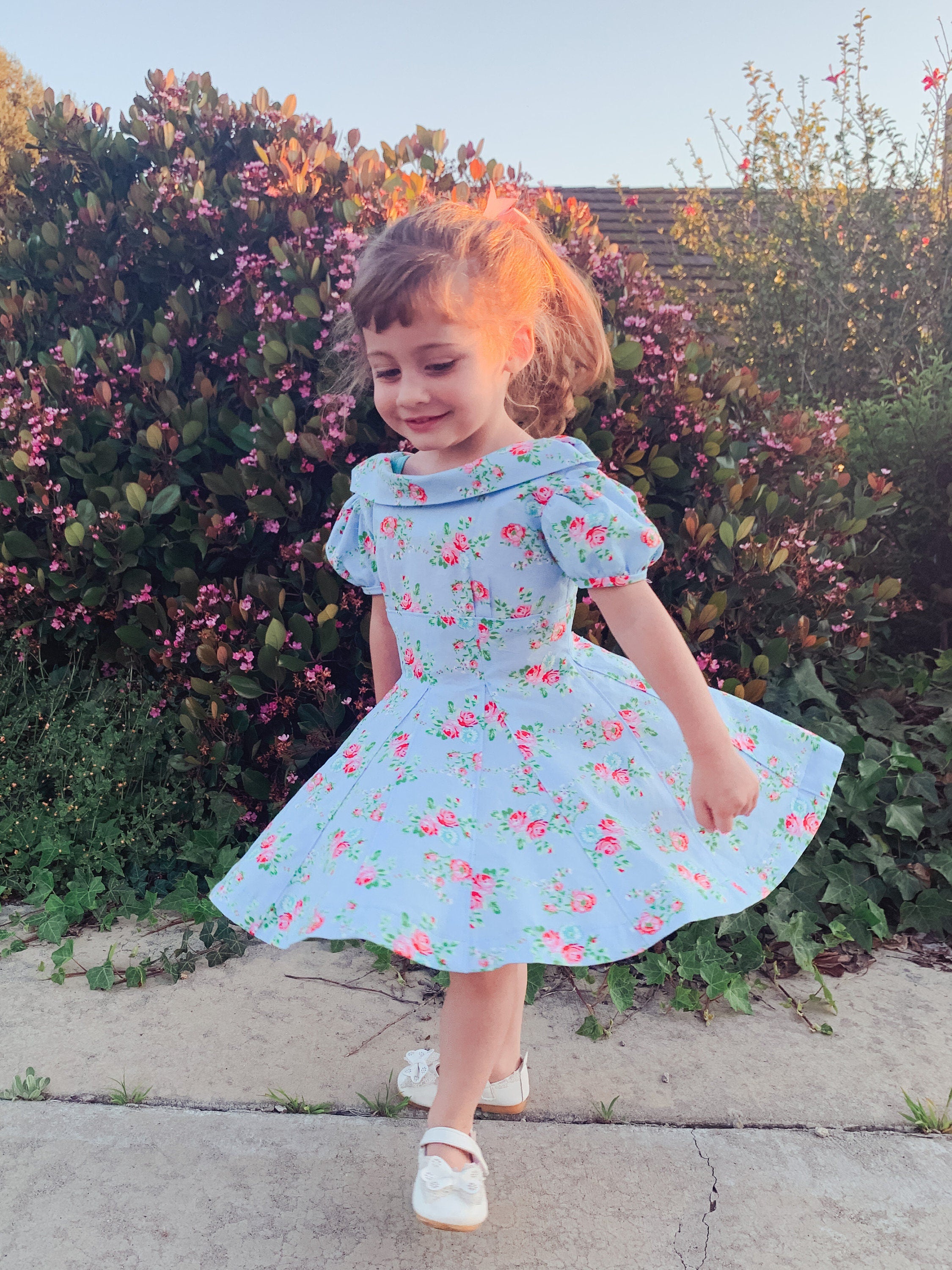 50's style shop little girl dresses