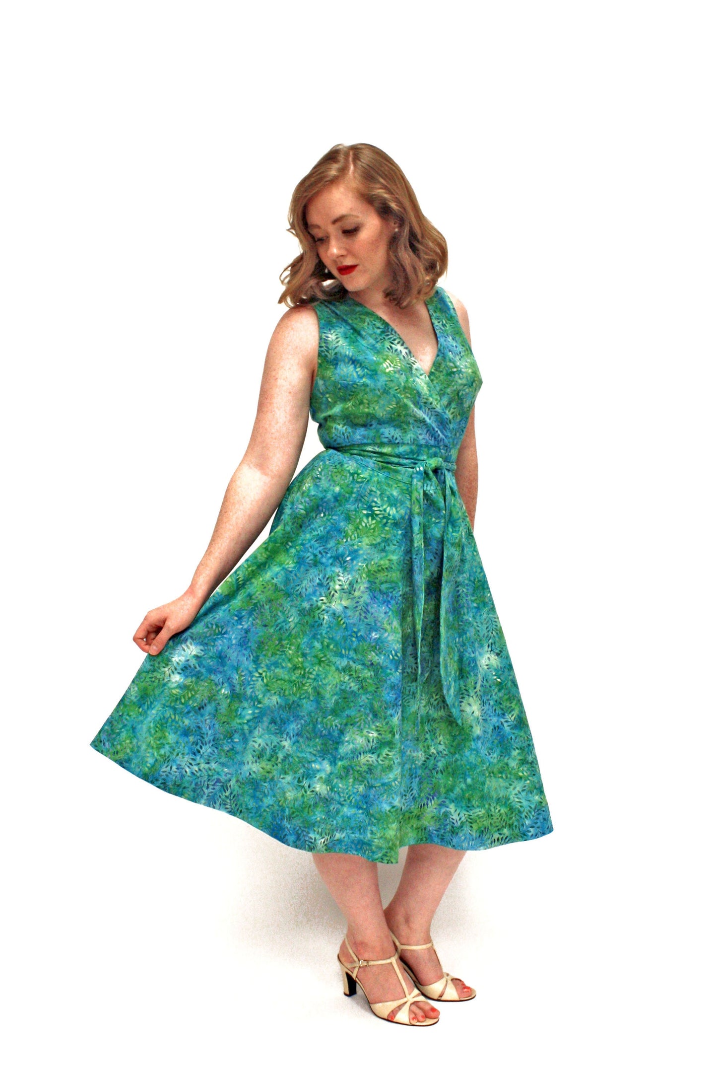 E-PATTERN- 1939 Wrap Dress Pattern- 30-42" Bust