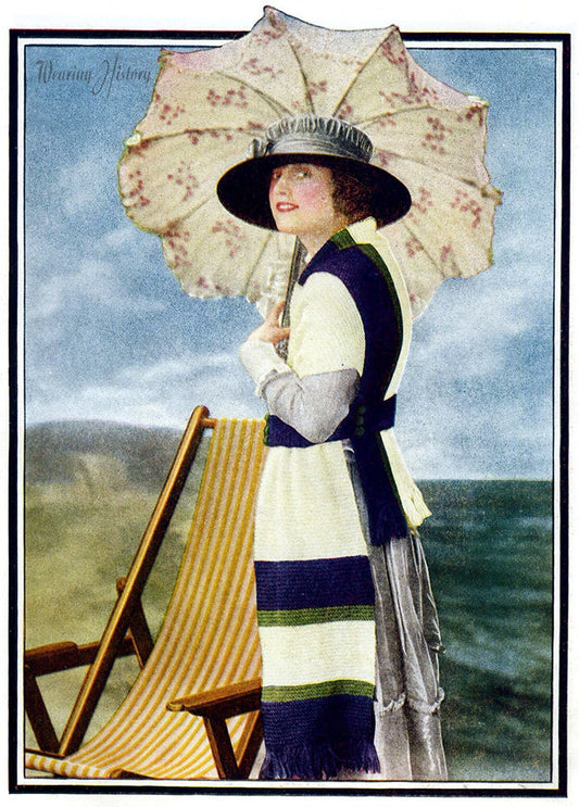 1919 Beach Scarf Knitting Pattern