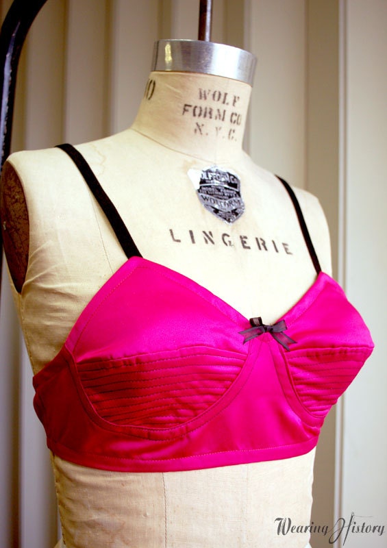 Bra Satin Pattern for Sewing 