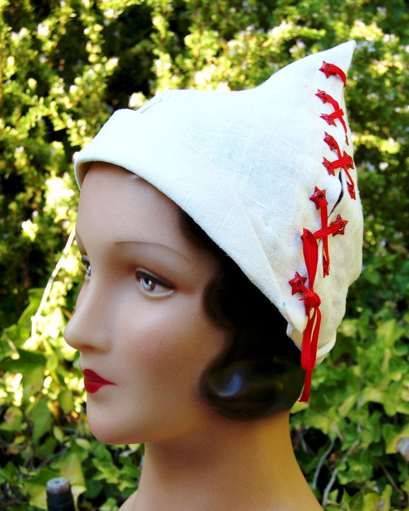 E-Pattern- Sporty Toppers- 1930s Hats- Size 22" Head