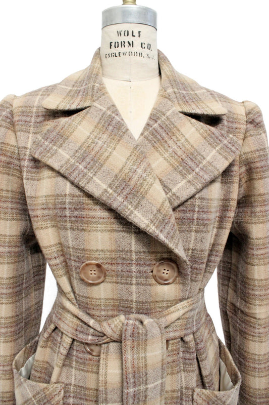 E-Pattern- Veronica 1940s Coat - Bust 30"-42"